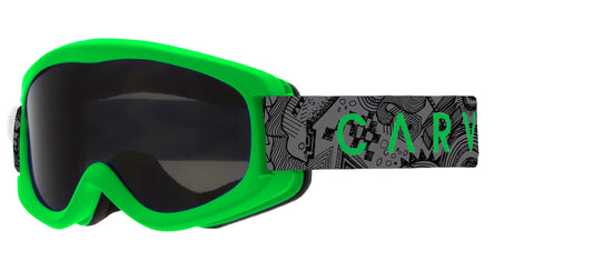 Magic Carpet - Matt Green Frame, Grey Lens & Printed Strap