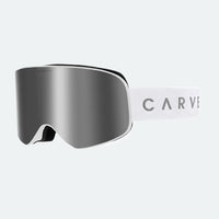 Frother S - Matt White Frame, Grey Lens with Silver Mirror