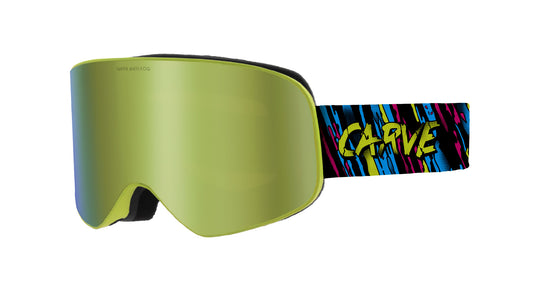 Frother S - Matt Fluro Yellow Frame, Grey Lens with Yellow Mirror