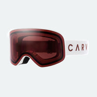 Frother - Matt White Frame, Rose Lens with White Strap