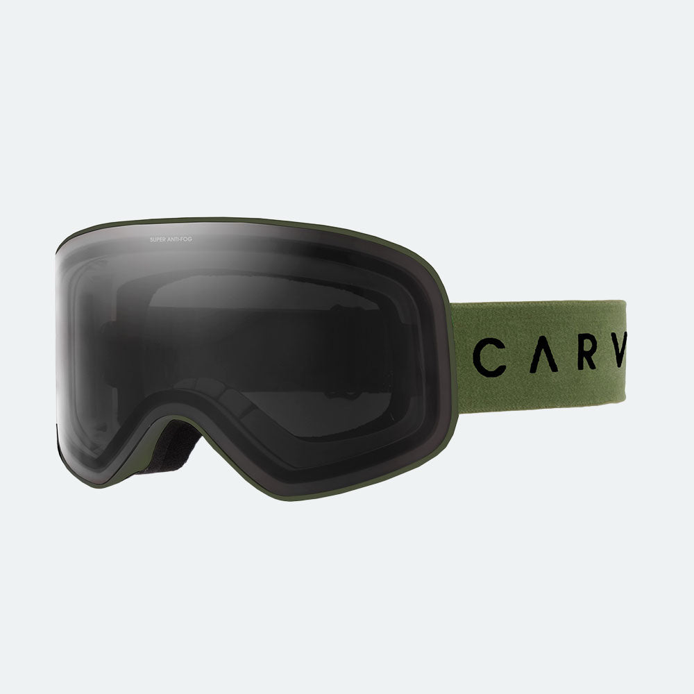 Frother - Matt Olive Frame, Grey Lens
