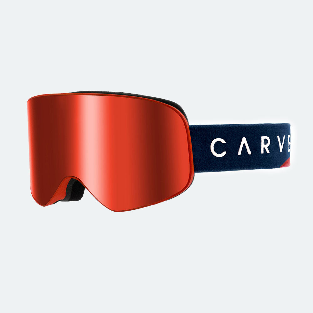 Frother - Matt Red Frame, Amber Lens with Red Mirror