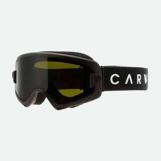 Clingon - Matt Black Frame, Yellow Lens with Grey Magnetic Overlay