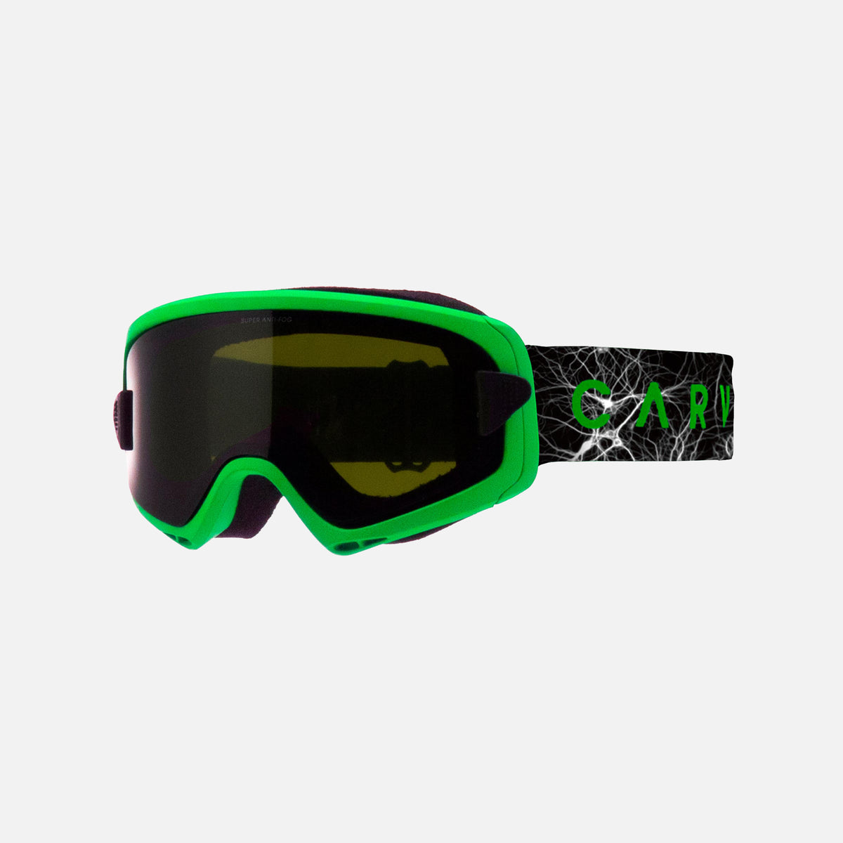 Clingon - Matt Green Frame, Yellow Lens Grey with Magnetic Overlay