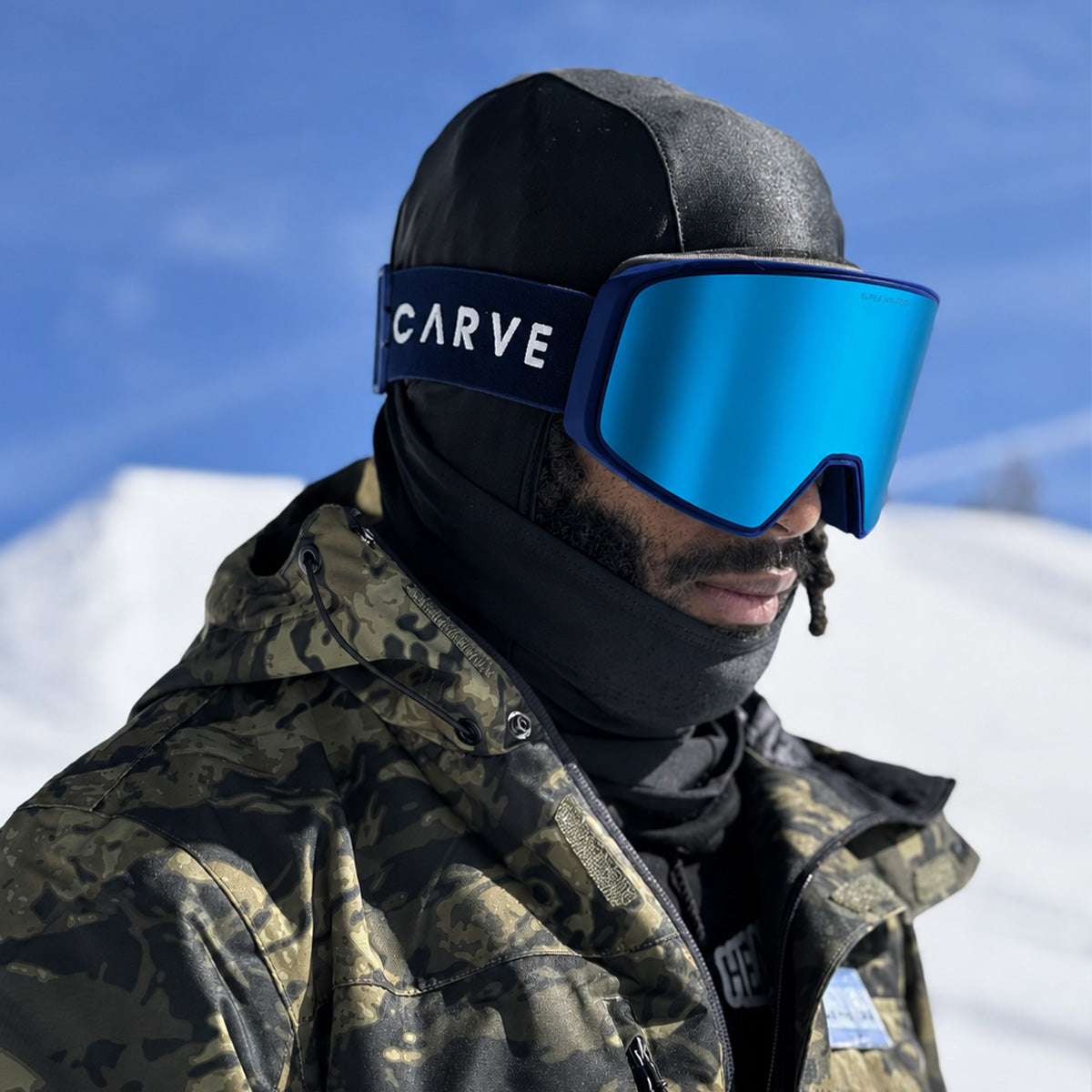 Summit 2.0 - Matte Navy Frame, Grey with Cyan Mirror Lens & Yellow with Clear Flash Coating