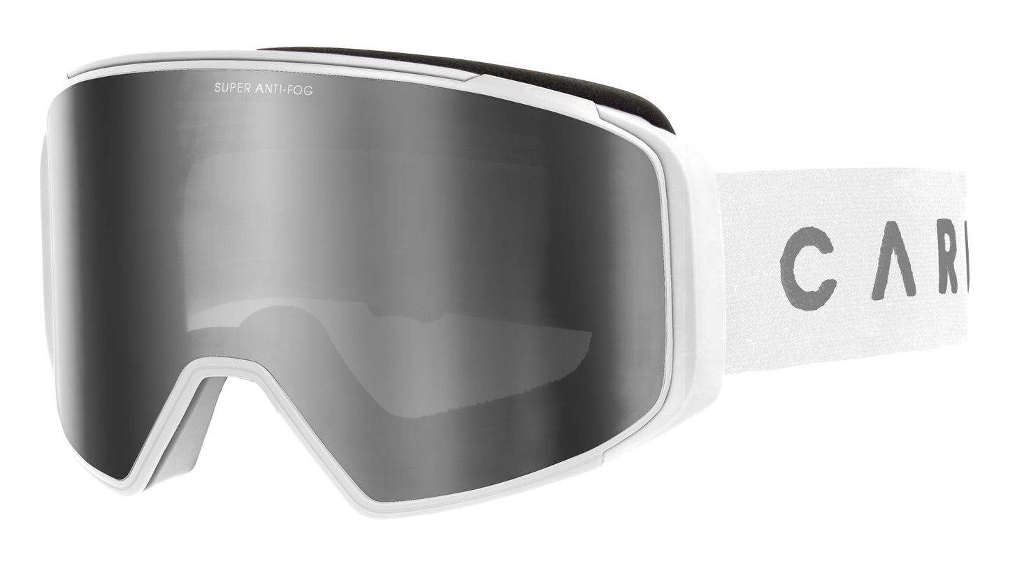 Summit 2.0- Matt White Frame, Grey with Silver Mirror Lens & Yellow with Clear Flash Coating