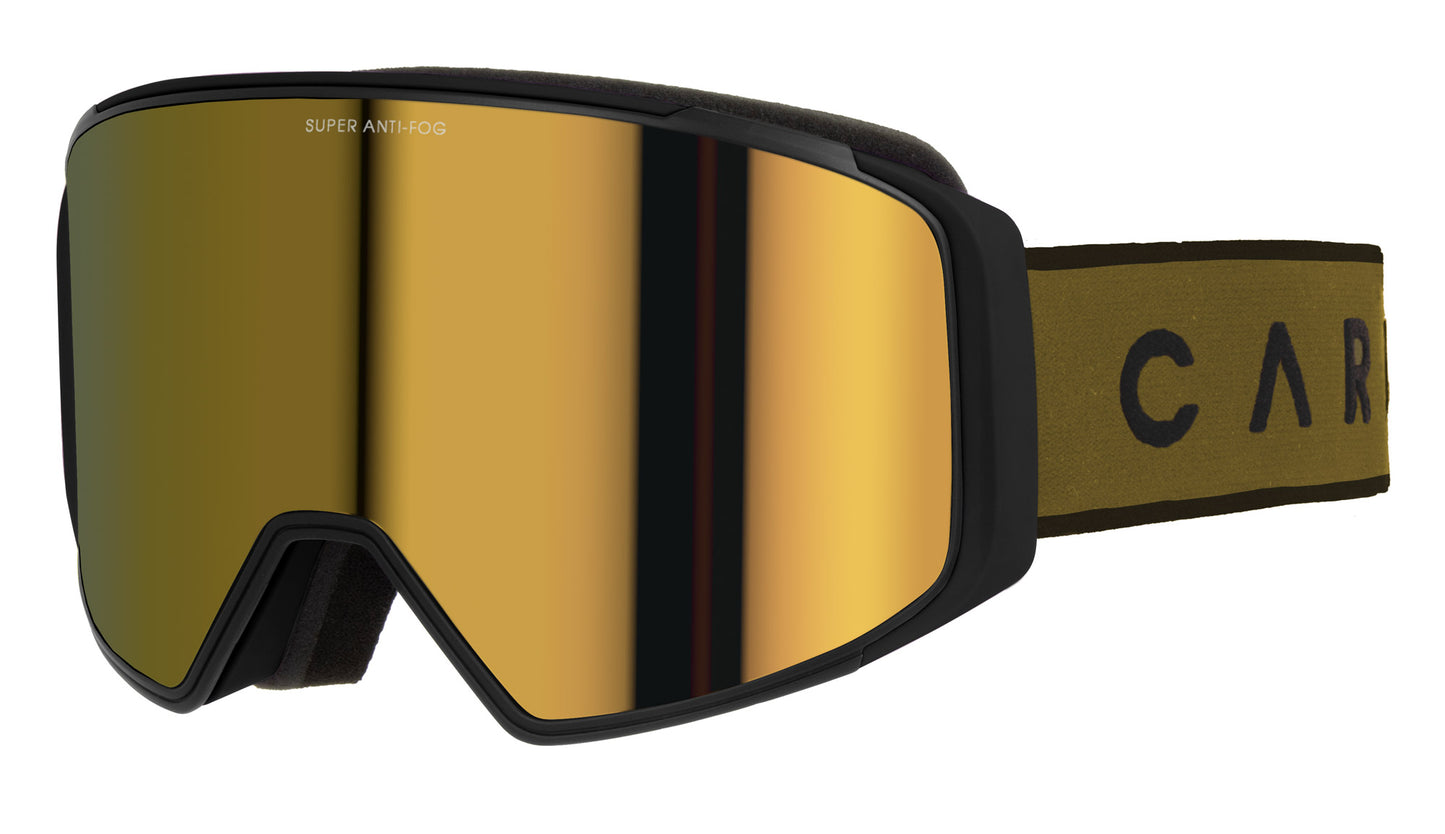 Summit 2.0 - Matt Black Frame, Grey with Gold Mirror Lens & Yellow with Clear Flash Coating