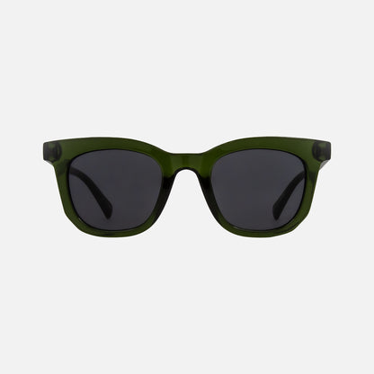 Nelson - Crystal Moss Green Frame with Grey Lens