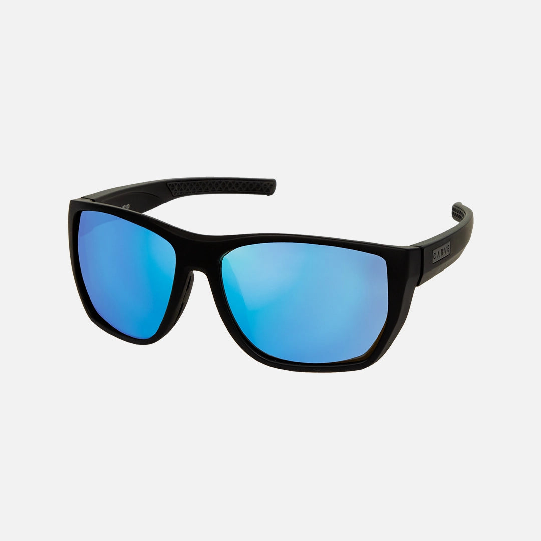 Carbon - Matt Black Frame - Polarized Mineral Glass Blue Iridium Lens