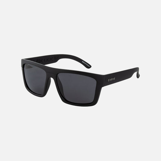 Volley - Recycled Matt Black Grey Polarized Lens