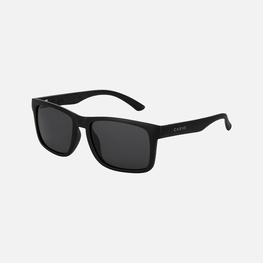 Goblin - Recycled Matt Black Grey Polarized Lens