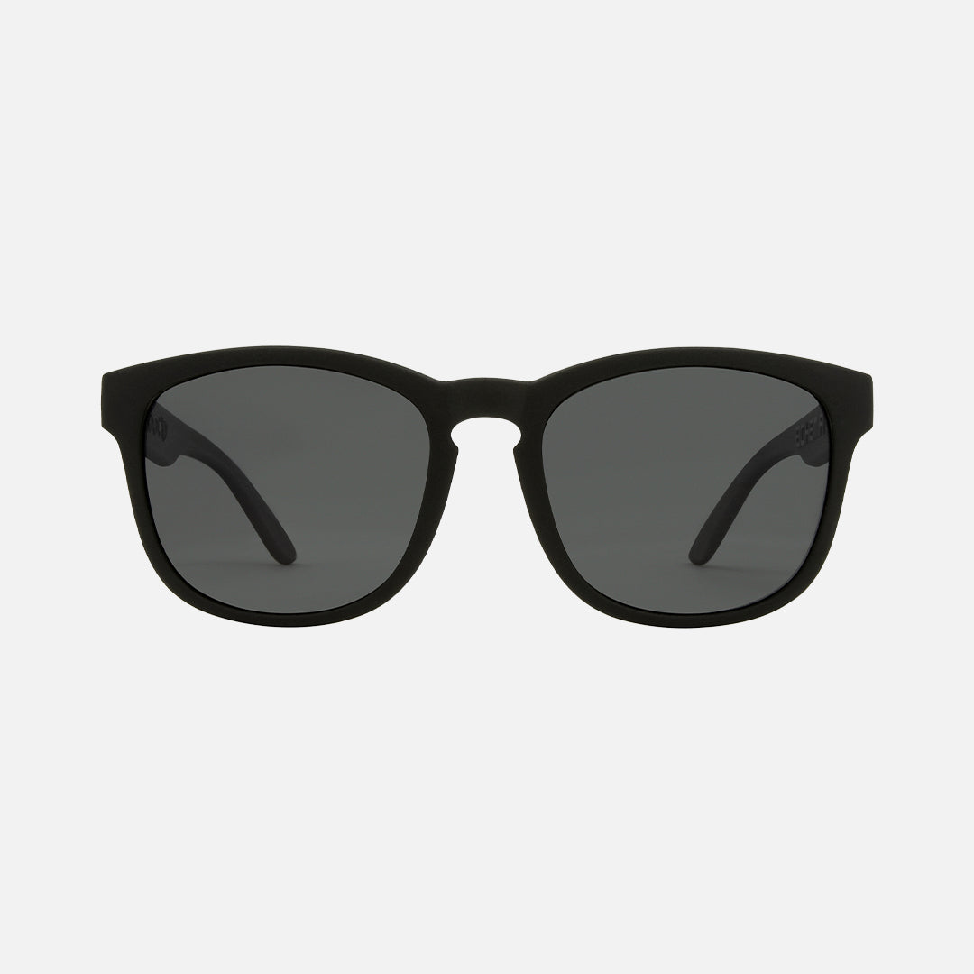 Bohemia - Recycled Matt Black Frame Grey Polarized Lens