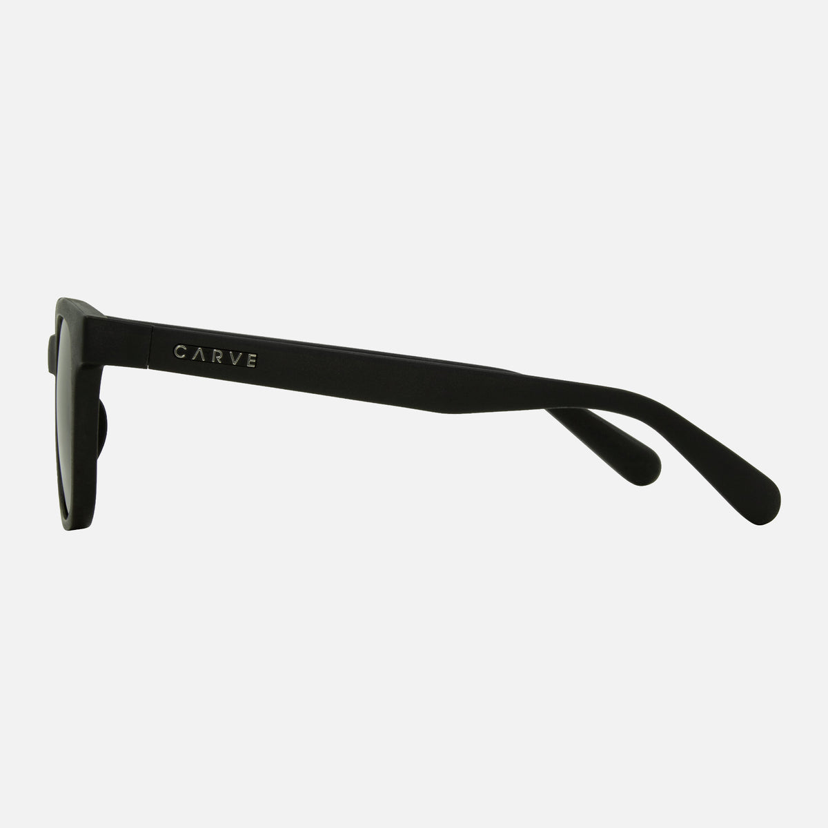Homeland - Injected Polarized Matt Black Frame Recycled Sunglasses