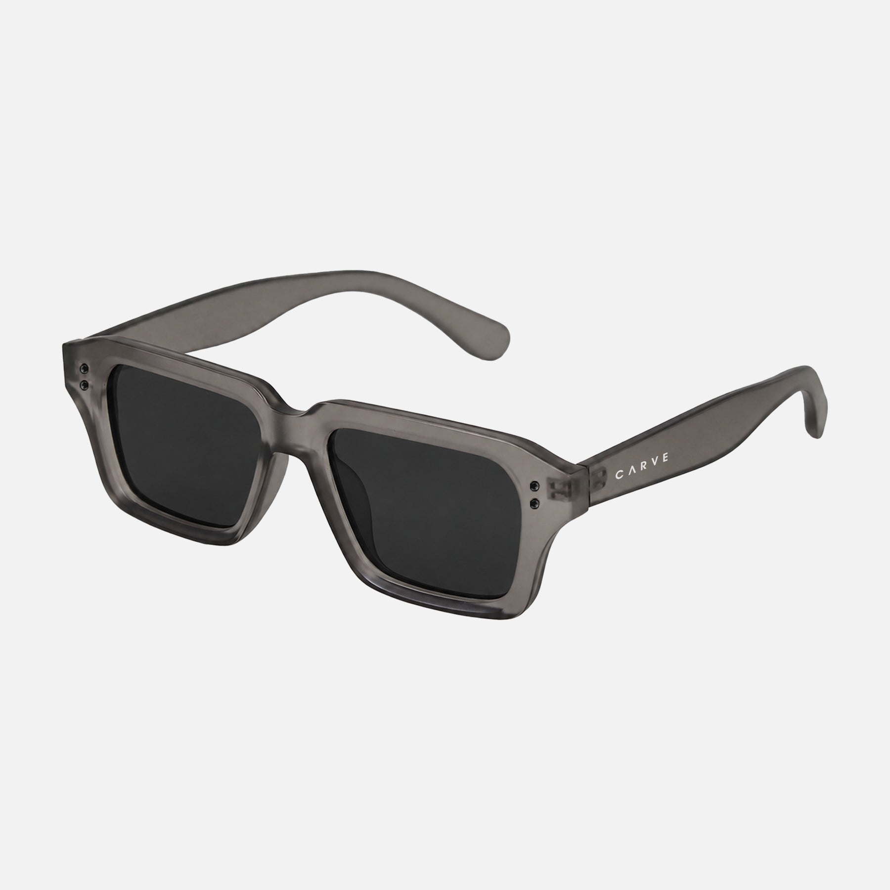 Anyways - Translucent Grey Recycled Frame Grey Polarized Lens