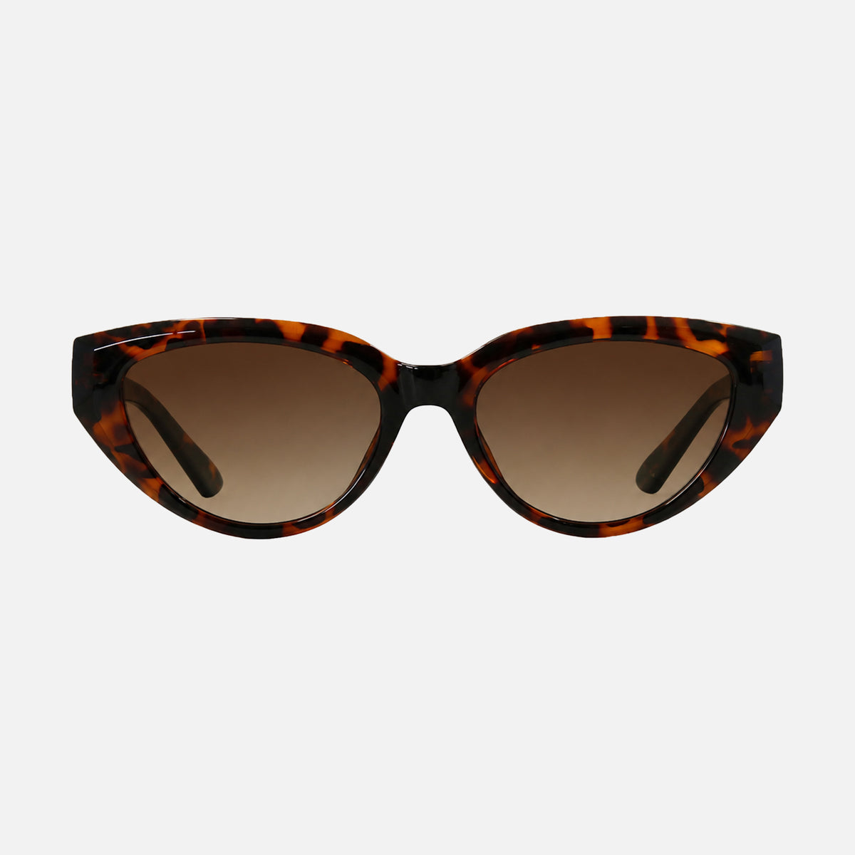 COCO - GLOSS TORT FRAME WITH  BROWN LENS