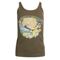 Sun Kissed Womens Tank Top - Taupe