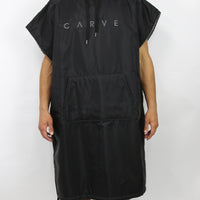 Arctic Blast - Unisex Waterproof Poncho - Black