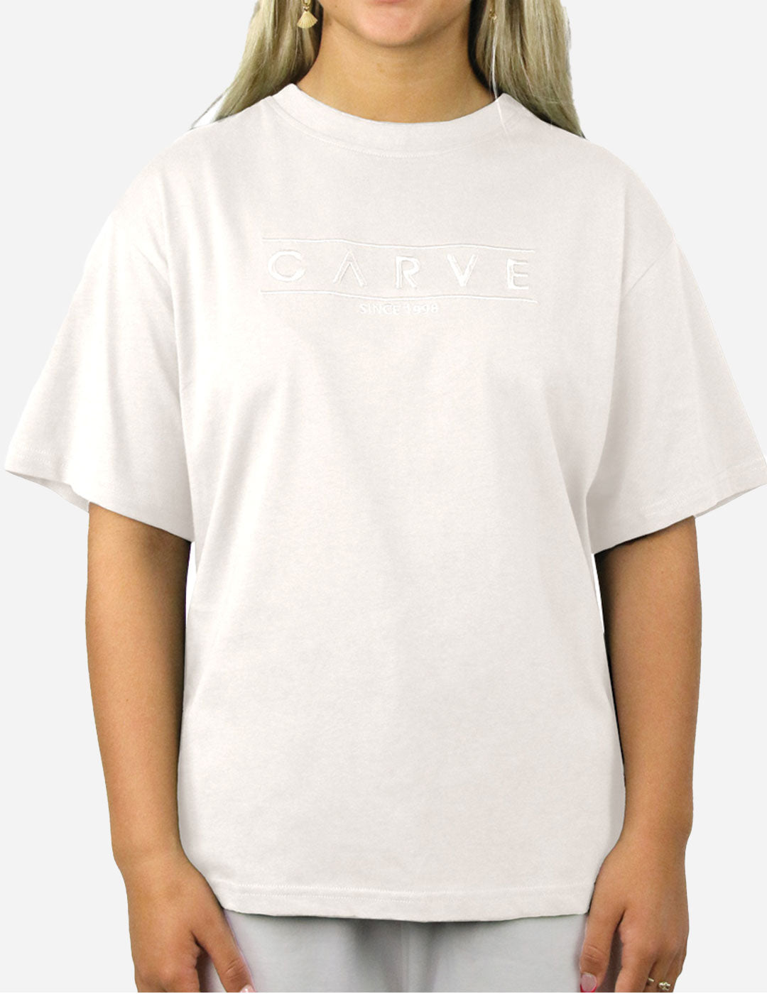 Series - Girls Short Sleeve Tee - White