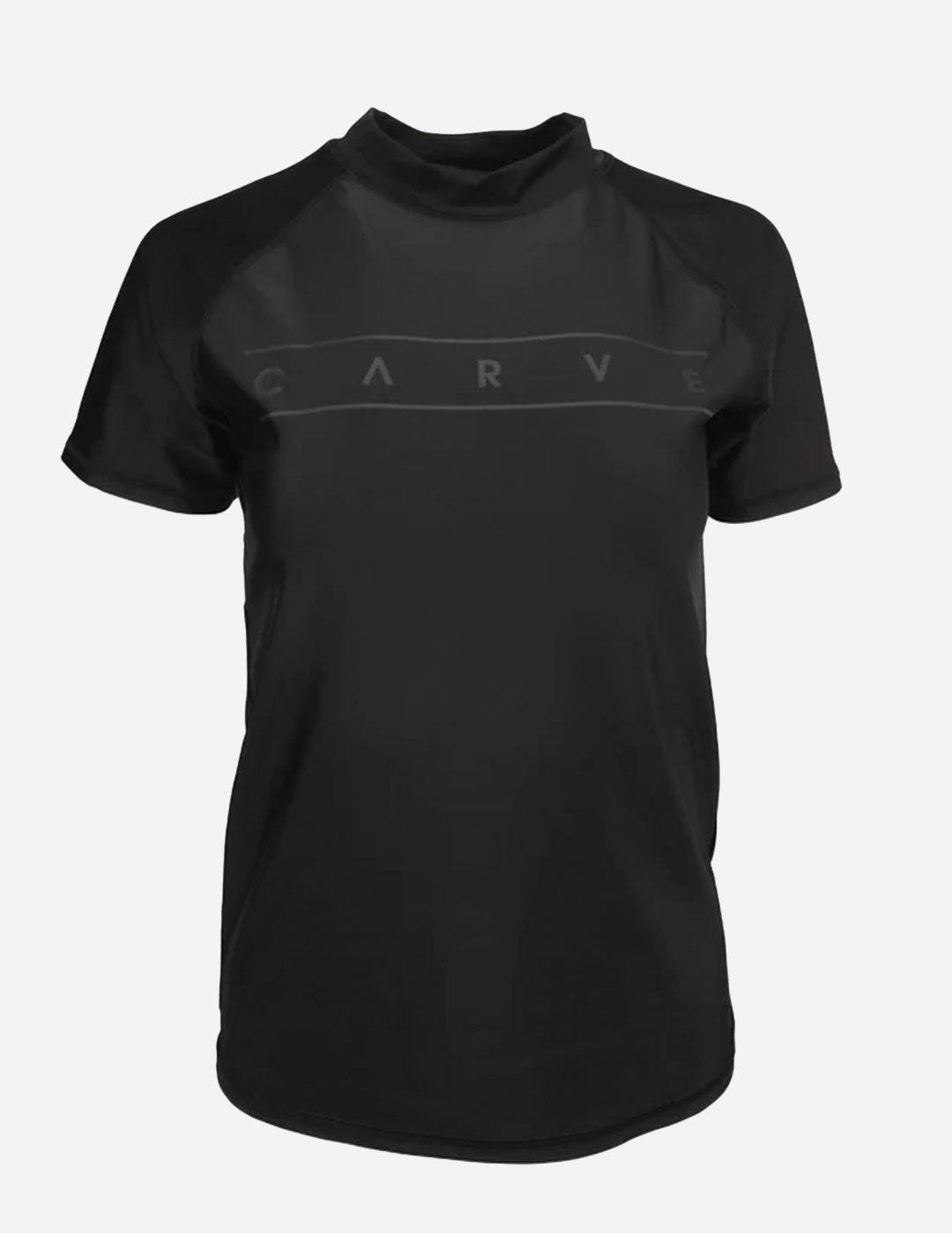 Lynx - Girl's Short Sleeve Rash Vest - Black