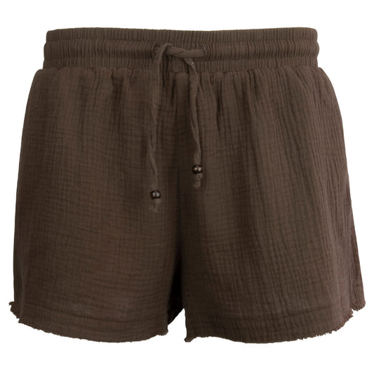 Maui Girls Beach Short - Chocolate