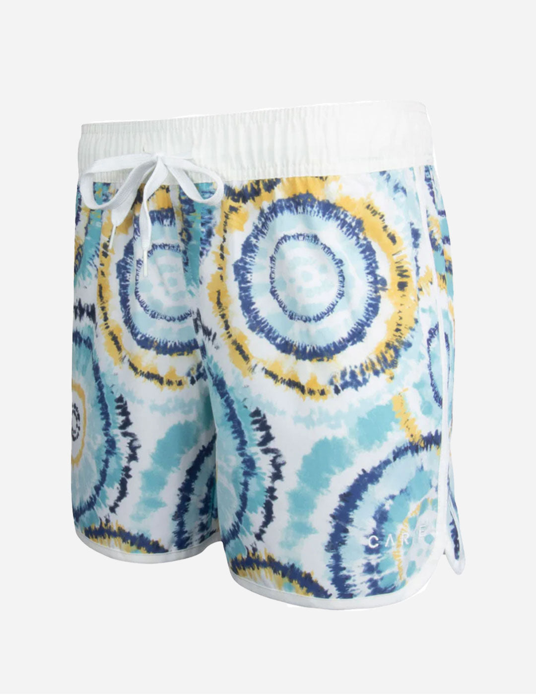 Shibori - Women's Boardshorts - White/Blue
