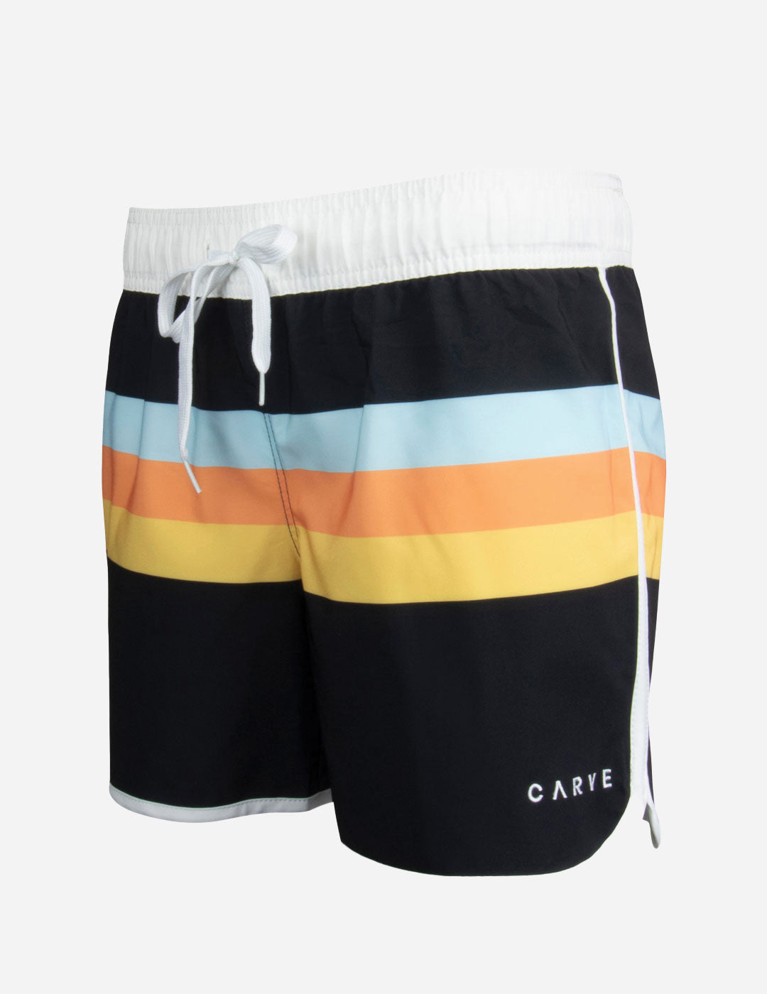 Vintage - Womens Boardshorts - Black/White