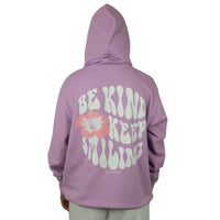 Good Daze - Girl's Pull Over Hoodie - Orchid Bloom