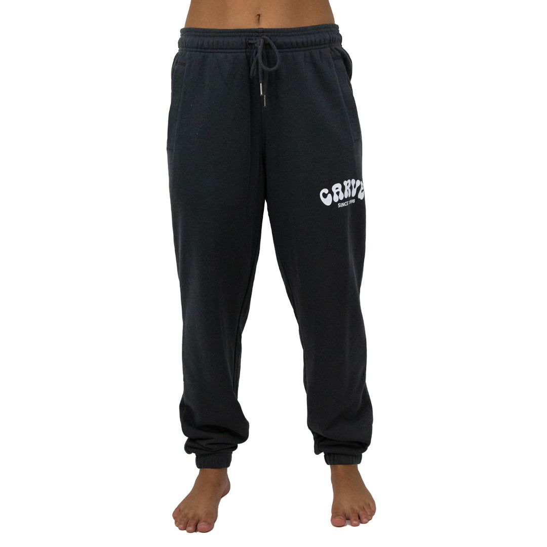 Malone - Girl's Track Pant - Charcoal