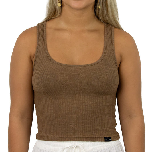 Zulu - Girls Tank Top Mocha