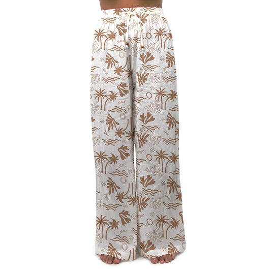 Daydream - Girls Beach Pant - White