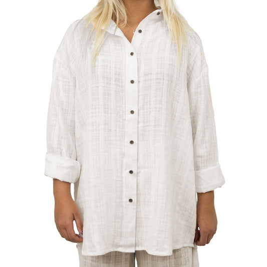 Tavana - Girls Long Sleeve Shirt - Cream
