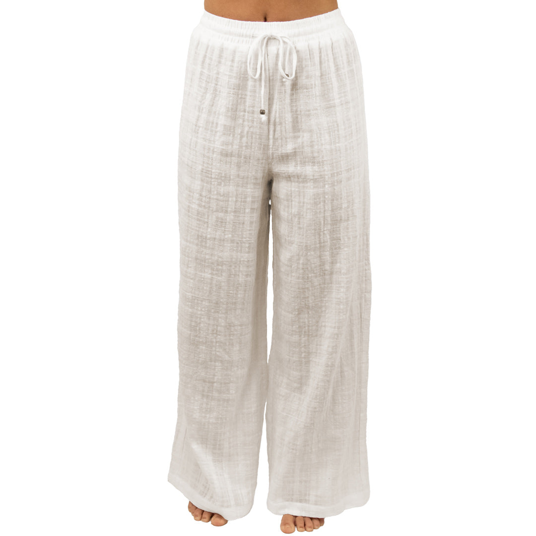 Koloa - Girls Beach Pant - Cream