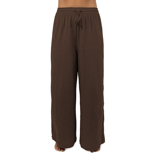 Lanai - Girls Beach Pant - Chocolate