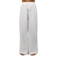 Lanai - Girls Beach Pant - White