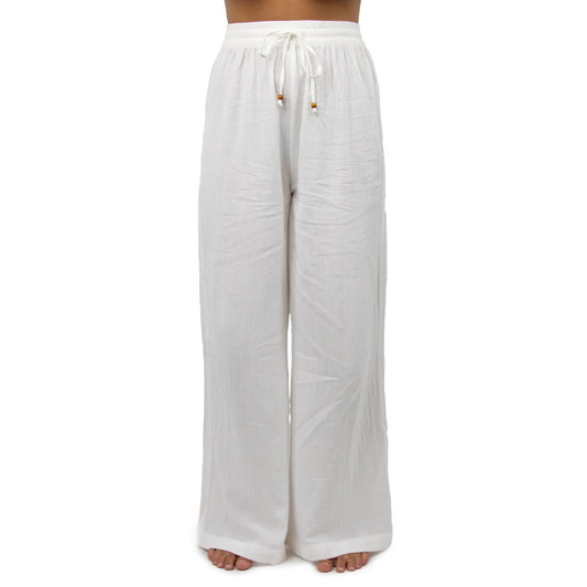 Lanai - Girls Beach Pant - White