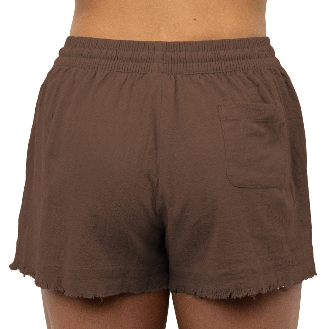 Kauai - Women's Beach Short - Chocolate