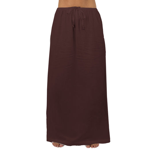 Mya - Women's Maxi Skirt - Chocolate