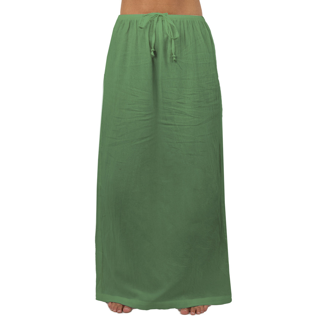 Mya - Women's Maxi Skirt - Sage