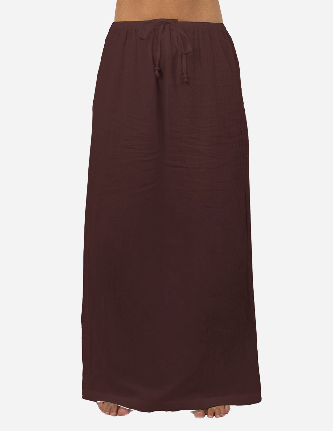 Mya - Women's Maxi Skirt - Chocolate