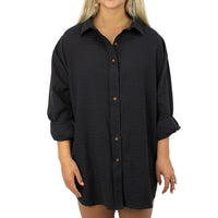 Hanalei - Women's Long Sleeve Shirt - Black