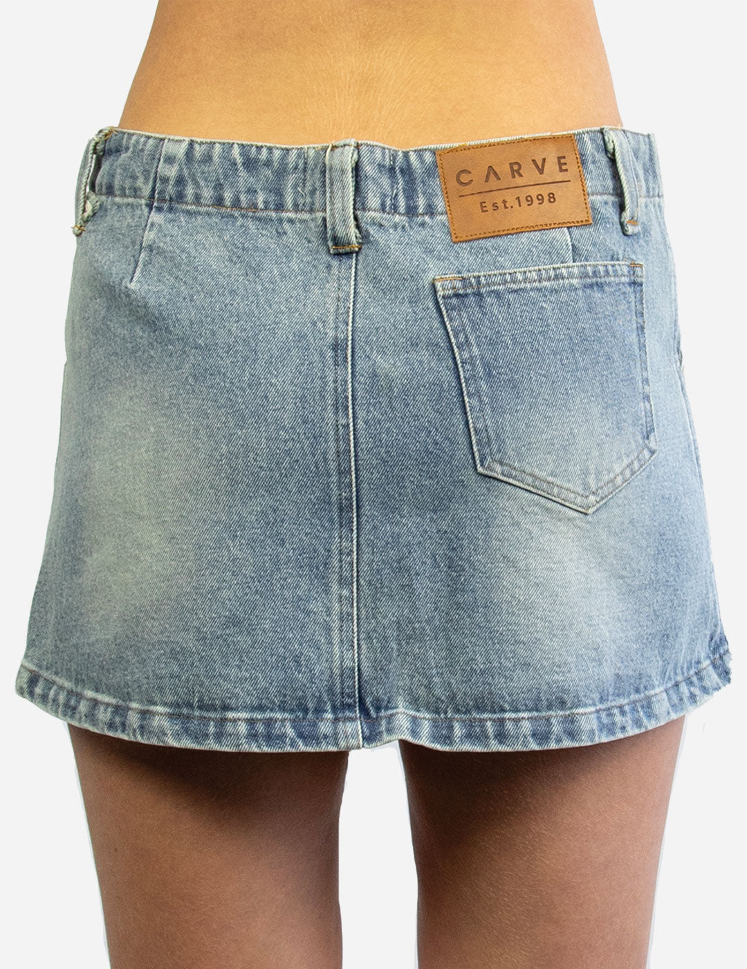 GIGI - Women's denim skirt - Blue