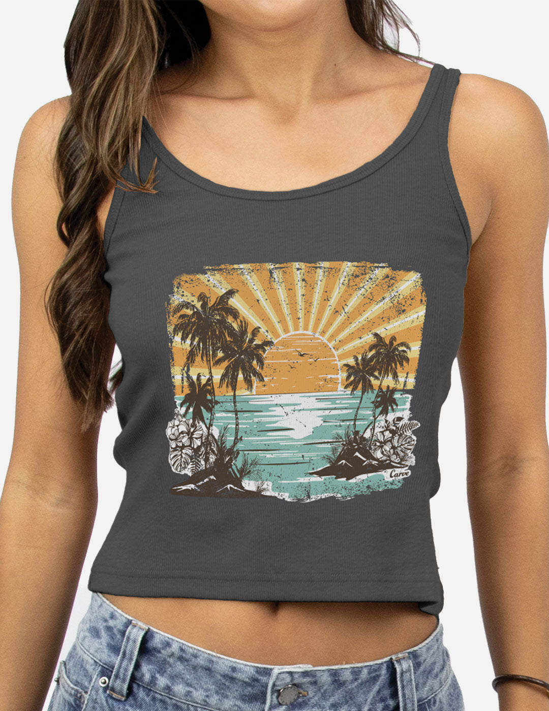 OASIS - Women's tank top - Charcoal