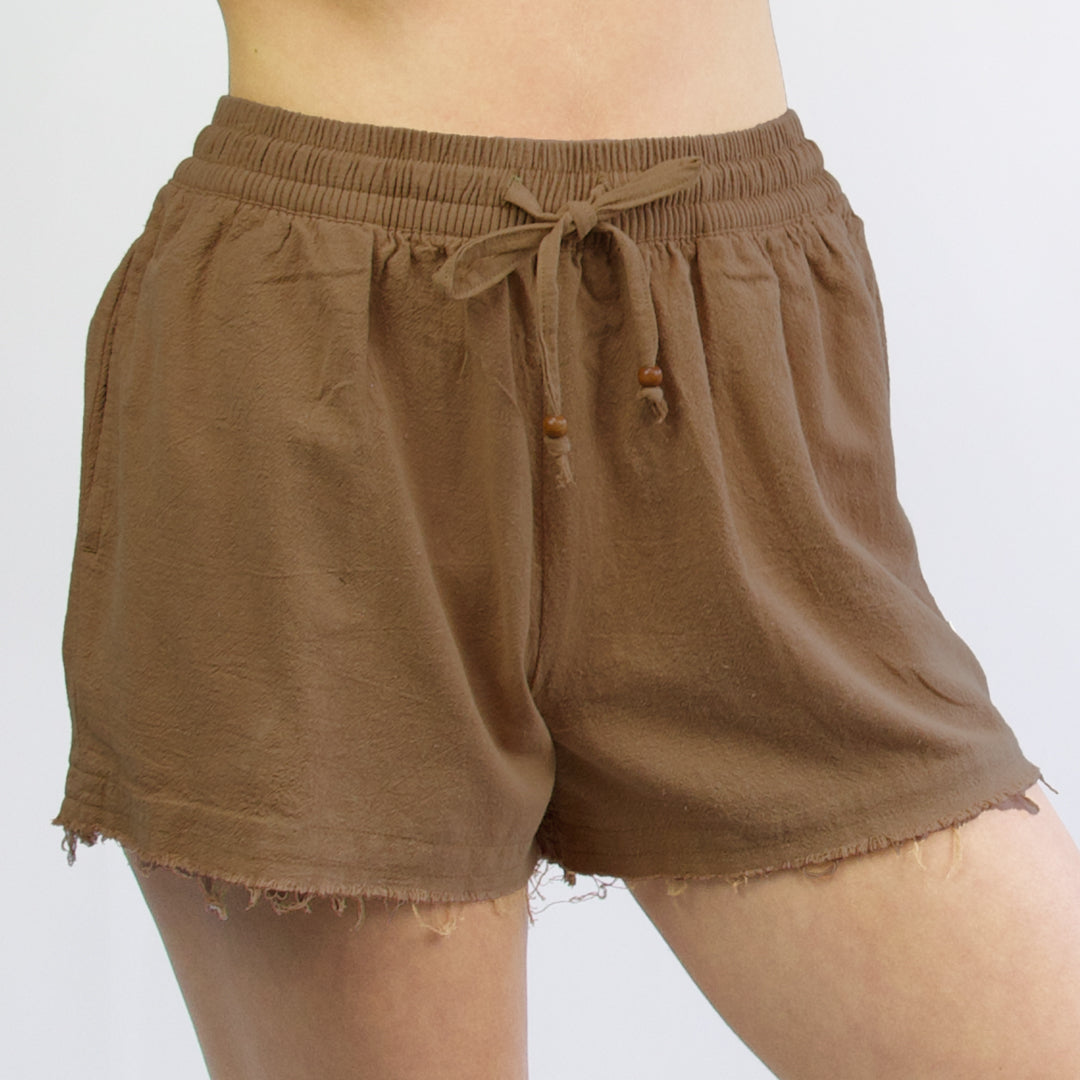 KAUAI - Women's beach short - MOCHA