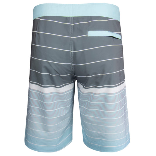 Linear Mens Boardshort - Grey/Blue