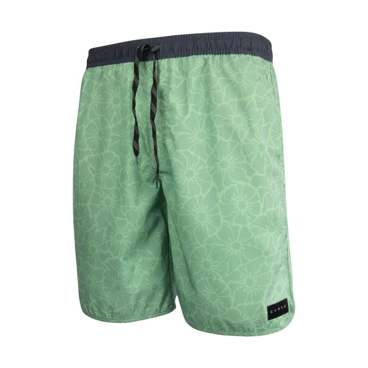 Blended - Boys' Elastic Waist Boardshort - Green