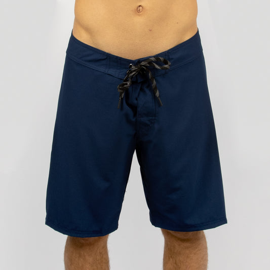 Power Up - Men's Flat Waist Boardies 20" - Navy