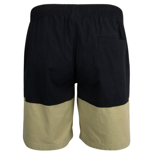 Kotor - Boy's Volley Short - Black/Camel