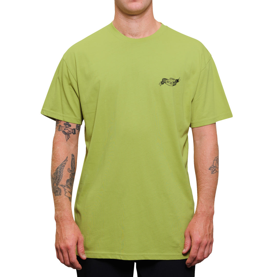 Bounty Mens Short Sleeve Tshirt - Green Oasis