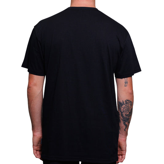 Backwash Mens Short Sleeve Tshirt - Black