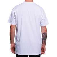 Backwash Mens Larger Sizes Short Sleeve Tshirt - White